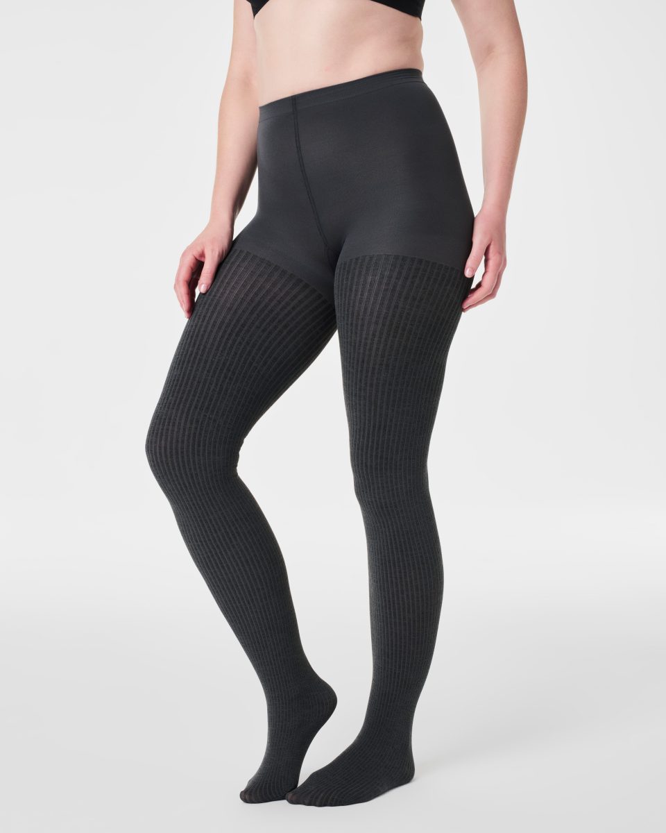 Rib Knit Shorty Tights