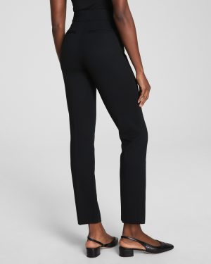 Ponte Slim Straight Pant