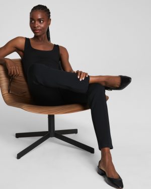 Ponte Slim Straight Pant