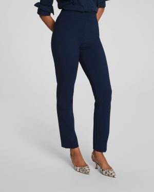 Ponte Slim Straight Pant