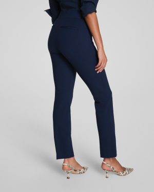 Ponte Slim Straight Pant