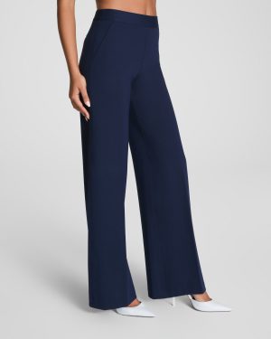 Ponte Wide Leg Pant