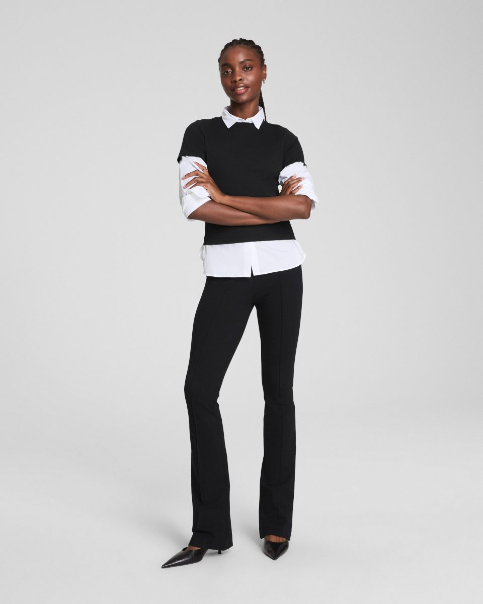 Ponte Micro Flare Pant