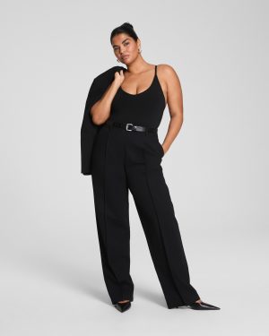 Ponte Barrel Leg Pant