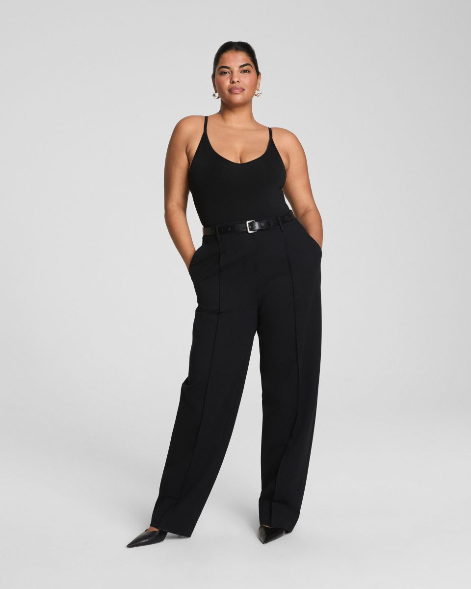 Ponte Barrel Leg Pant