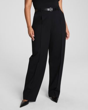 Ponte Barrel Leg Pant