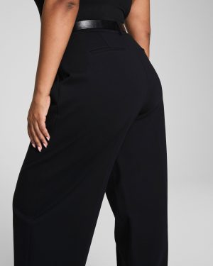 Ponte Barrel Leg Pant