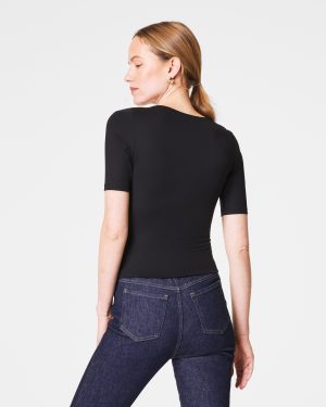 Jersey V-Neck Tee