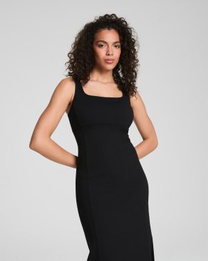 Ponte Midi Tank Dress