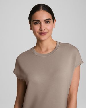 Colorblock Mini T-Shirt Dress