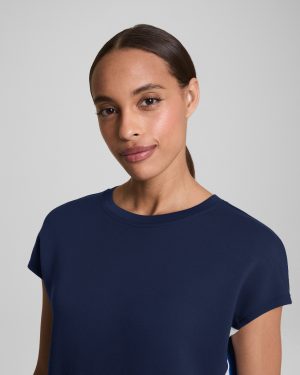 Colorblock Mini T-Shirt Dress