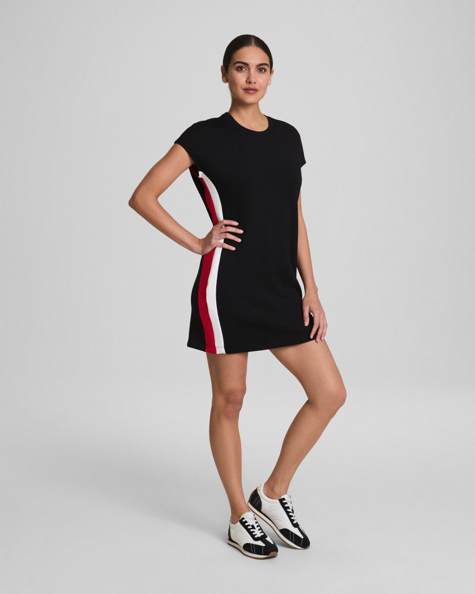 Colorblock Mini T-Shirt Dress