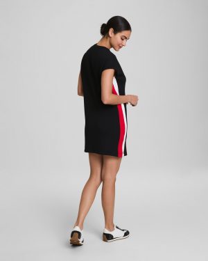 Colorblock Mini T-Shirt Dress