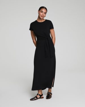 Tie-Waist Maxi Dress