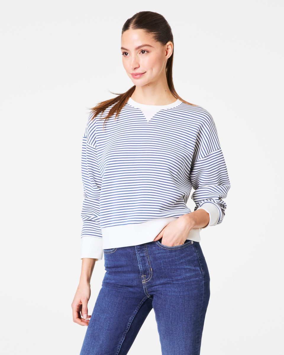 Striped Crewneck