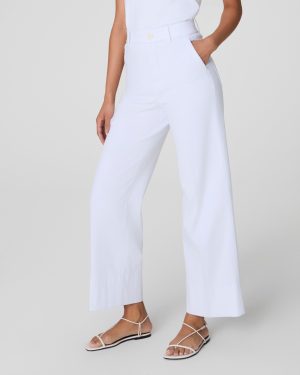 Cropped Wide Leg Pant