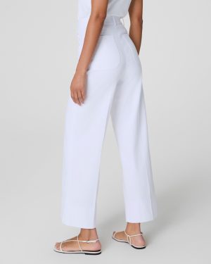 Cropped Wide Leg Pant
