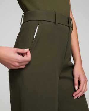 Cropped Wide Leg Pant