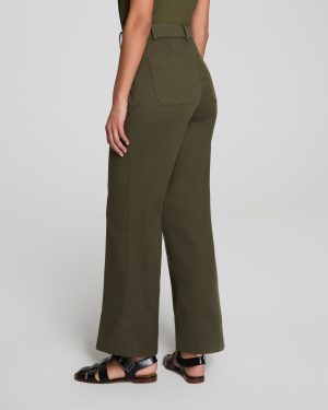 Cropped Wide Leg Pant