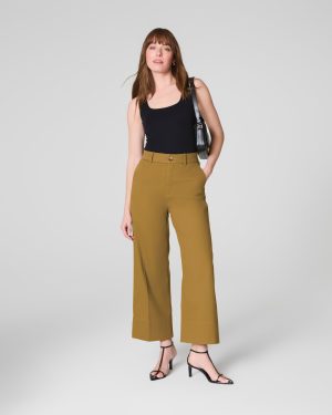 Cropped Wide Leg Pant
