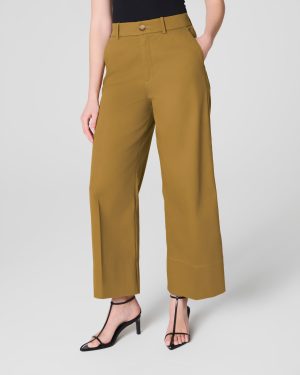 Cropped Wide Leg Pant