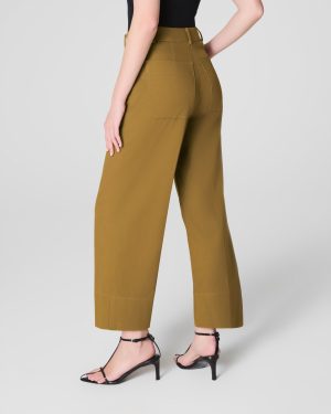 Cropped Wide Leg Pant