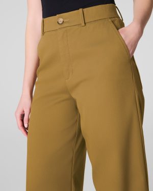 Cropped Wide Leg Pant