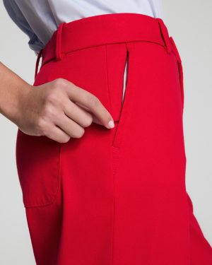 Cropped Wide Leg Pant