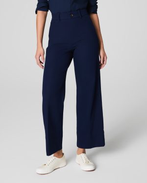 Cropped Wide Leg Pant