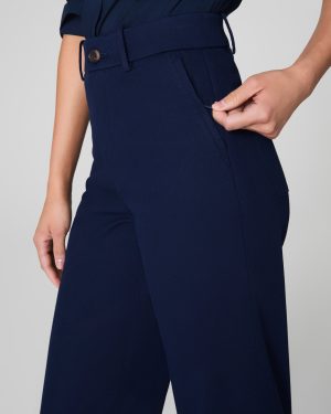 Cropped Wide Leg Pant