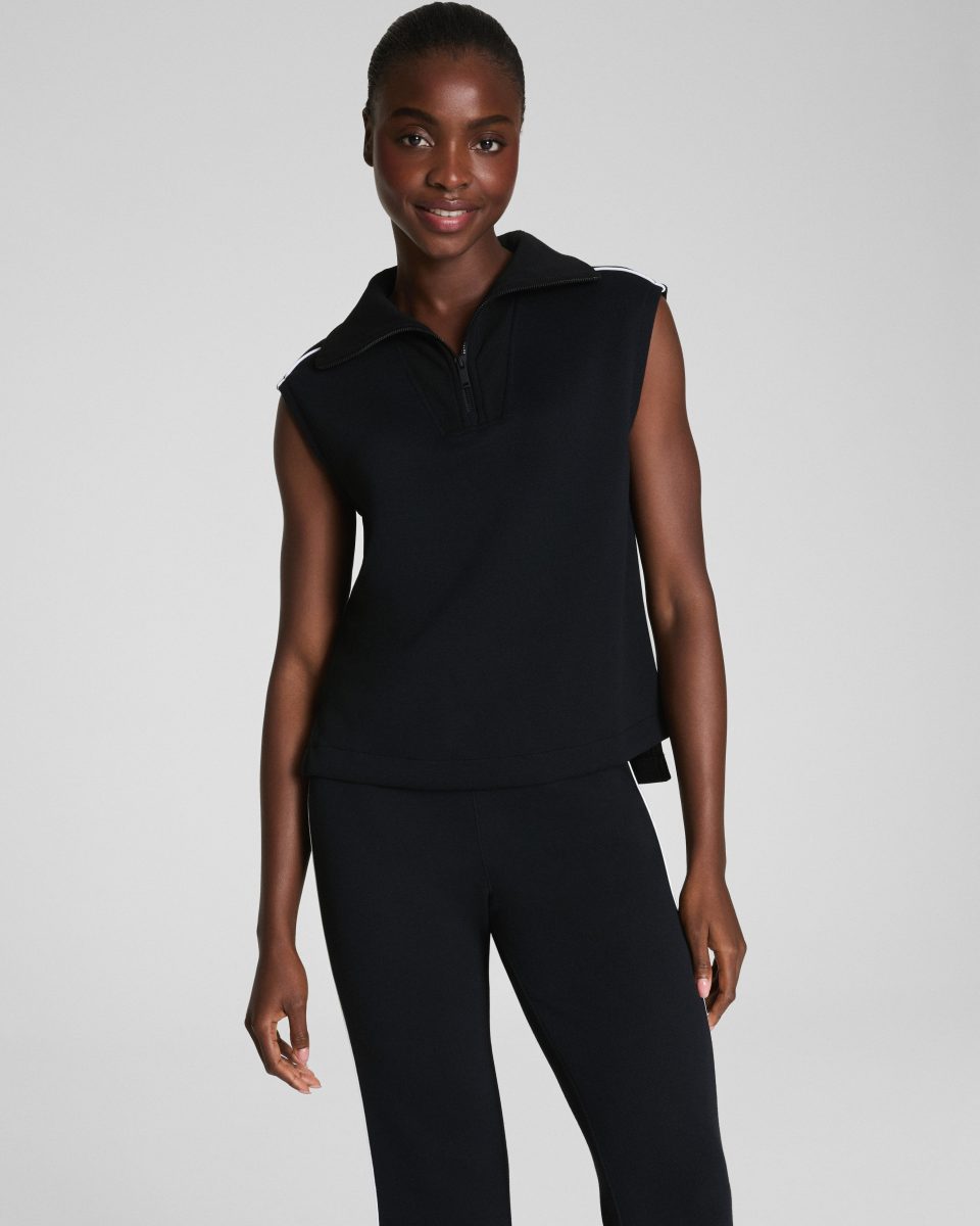 Sleeveless Half Zip