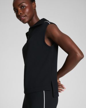 Sleeveless Half Zip