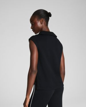 Sleeveless Half Zip