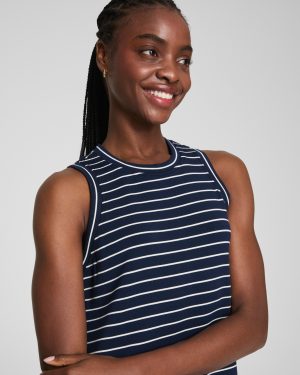 Stripe Maxi Tank Dress