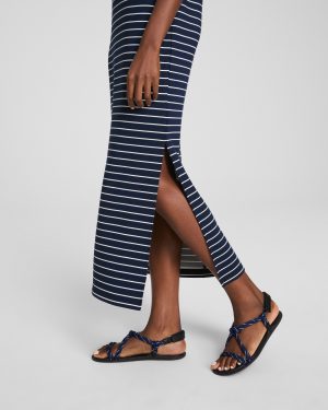 Stripe Maxi Tank Dress