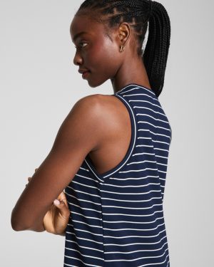 Stripe Maxi Tank Dress