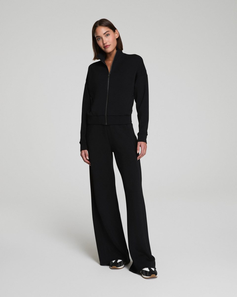 Wide Leg Track Pant