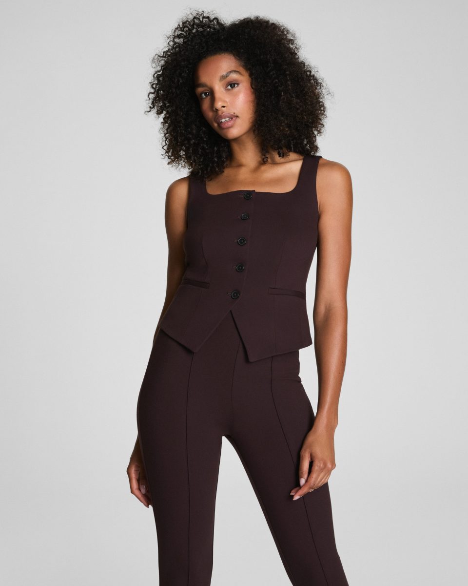 Ponte Tailored Vest