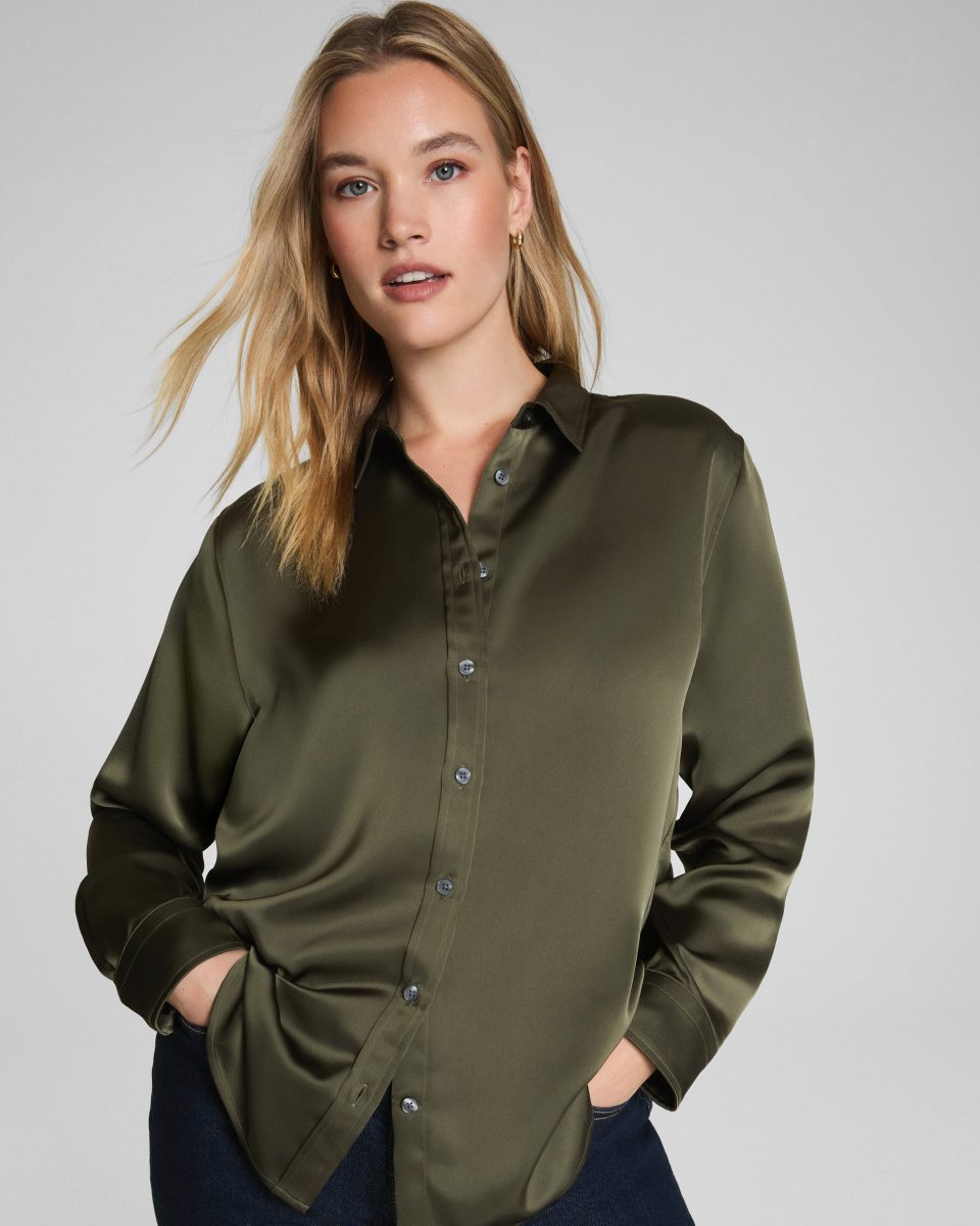 Silky Smooth Button Down