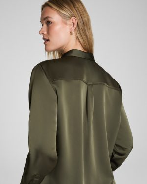 Silky Smooth Button Down