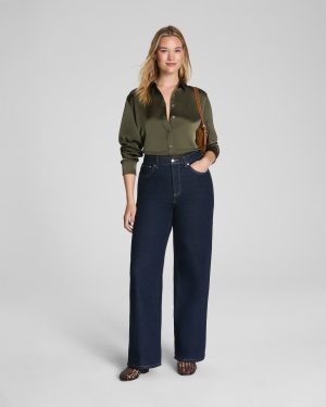 Silky Smooth Button Down