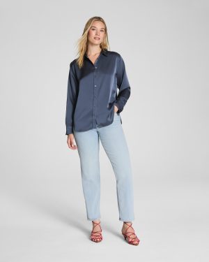 Silky Smooth Button Down