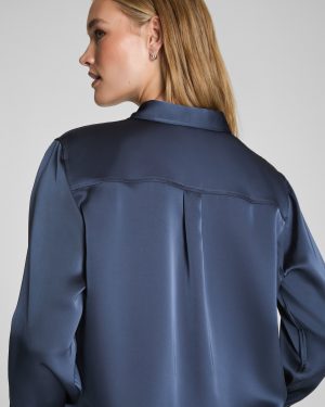 Silky Smooth Button Down