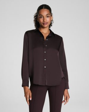 Silky Smooth Button Down