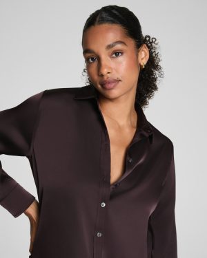 Silky Smooth Button Down