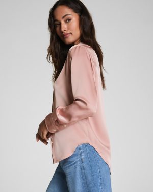 Silky Smooth Button Down