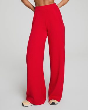 Wide Leg Track Pant