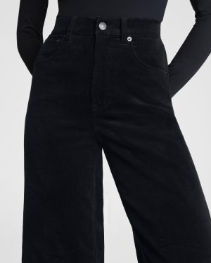 Corduroy Wide Leg Jeans