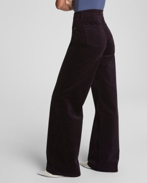 Corduroy Wide Leg Jeans