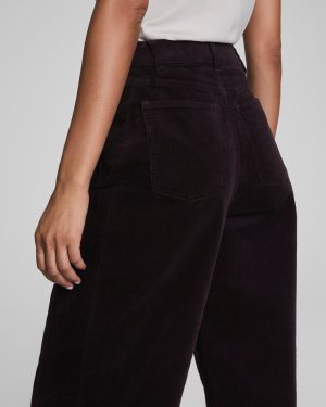 Corduroy Barrel Leg Jeans